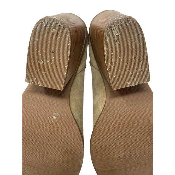 Gianni Bini Huttsen Suede Stacked Heel Booties Women’s 10M - Picture 10 of 11